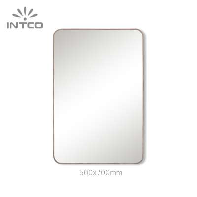 22x28in contemporary aluminum wall mirror